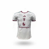 Manchester United 26/27 White/Maroon Away Player Version Jersey