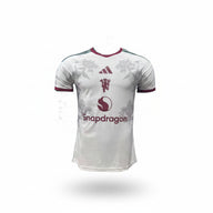 Manchester United 26/27 White/Maroon Away Player Version Jersey