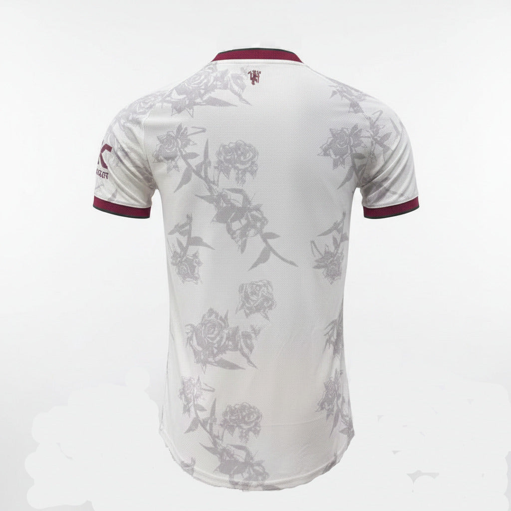 Manchester United 26/27 White/Maroon Away Player Version Jersey