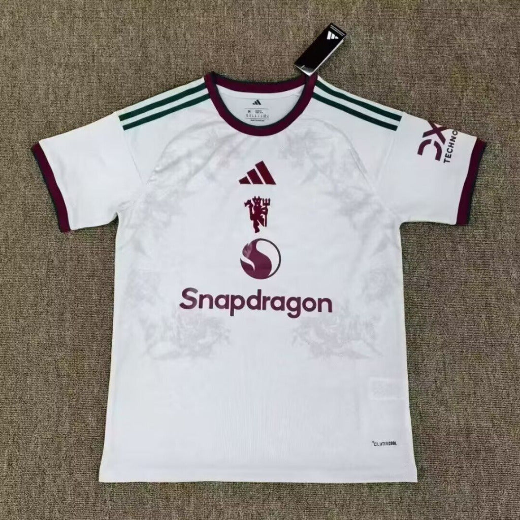 Manchester United 26/27 White/Maroon Third Away Jersey