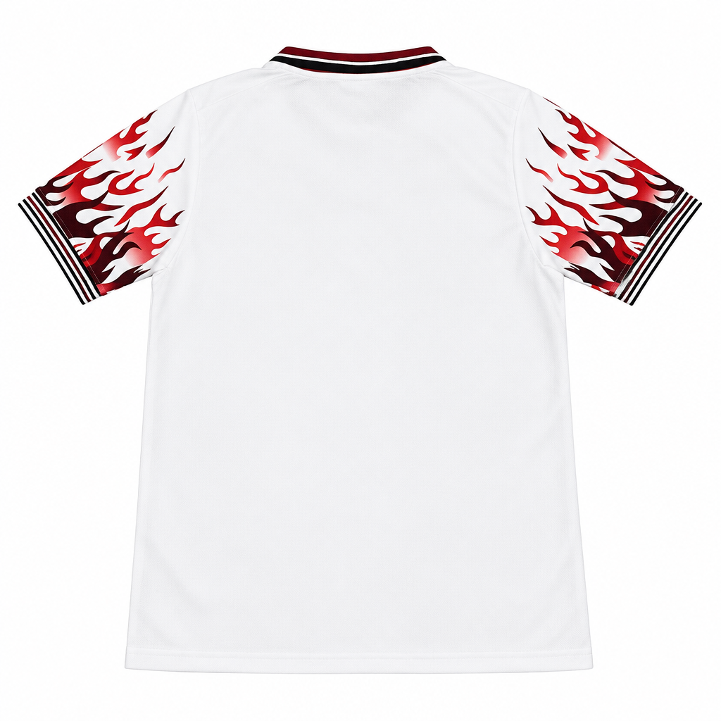 Manchester United 26/27 White/Striking Red Polo Jersey