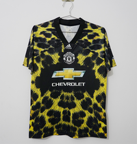 Manchester United 26/27 Yellow/Black Leopard Print Jersey