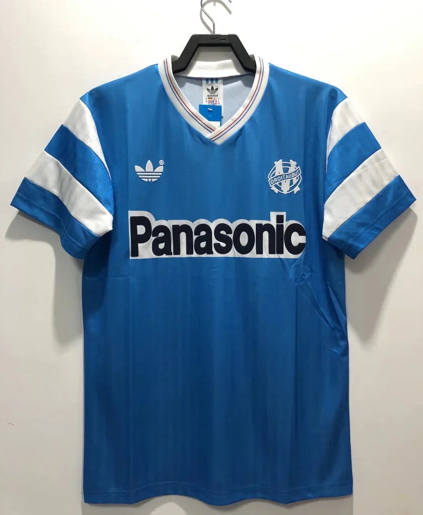 Marseille 1990 Vintage Retro Away Jersey - Concept Kits