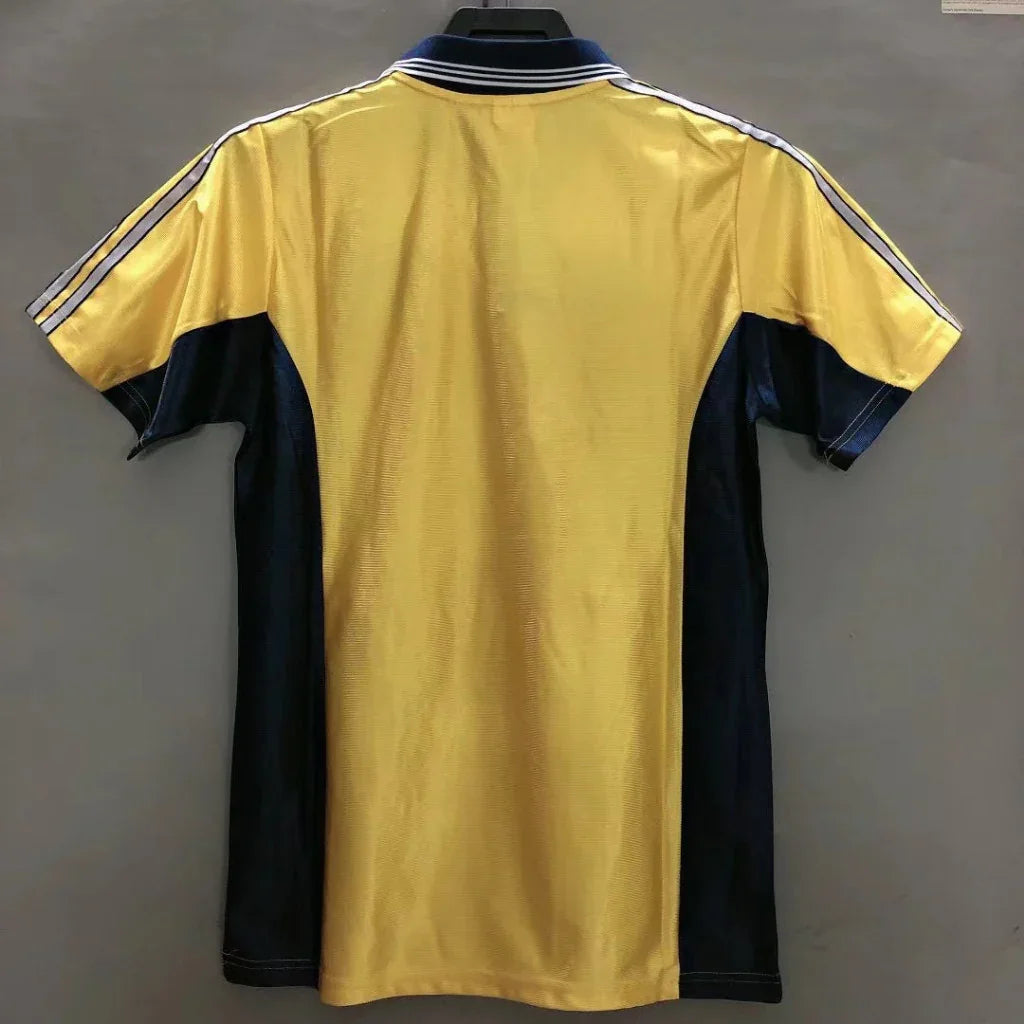 Marseille 1998/99 Vintage Retro Away Gold Jersey - Concept Kits