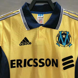 Marseille 1998/99 Vintage Retro Away Gold Jersey - Concept Kits
