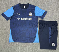 Marseille 25/26 Navy/Blue Kids Jersey Set