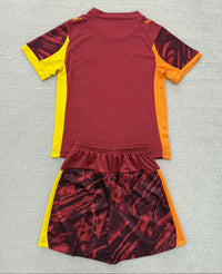 Marseille 25/26 Red/Yellow Goalkeeper Kids Kit - Concept Kits