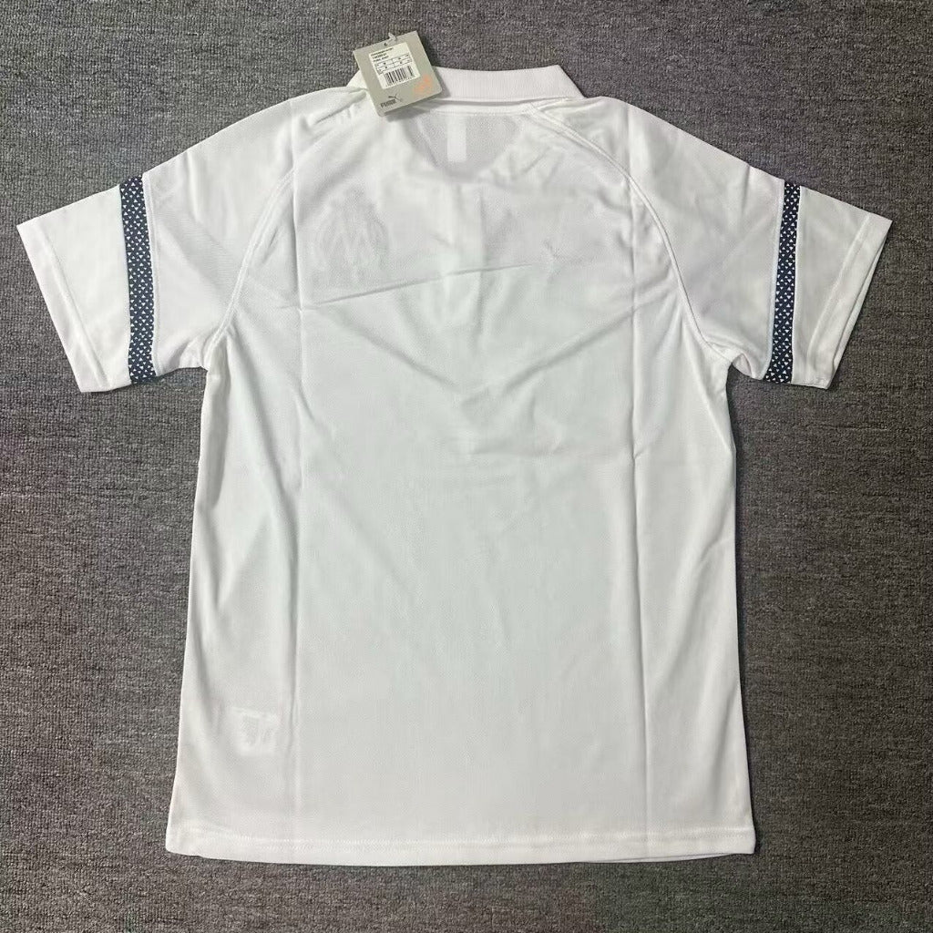 Marseille 25/26 White Polo Shirt - Concept Kits