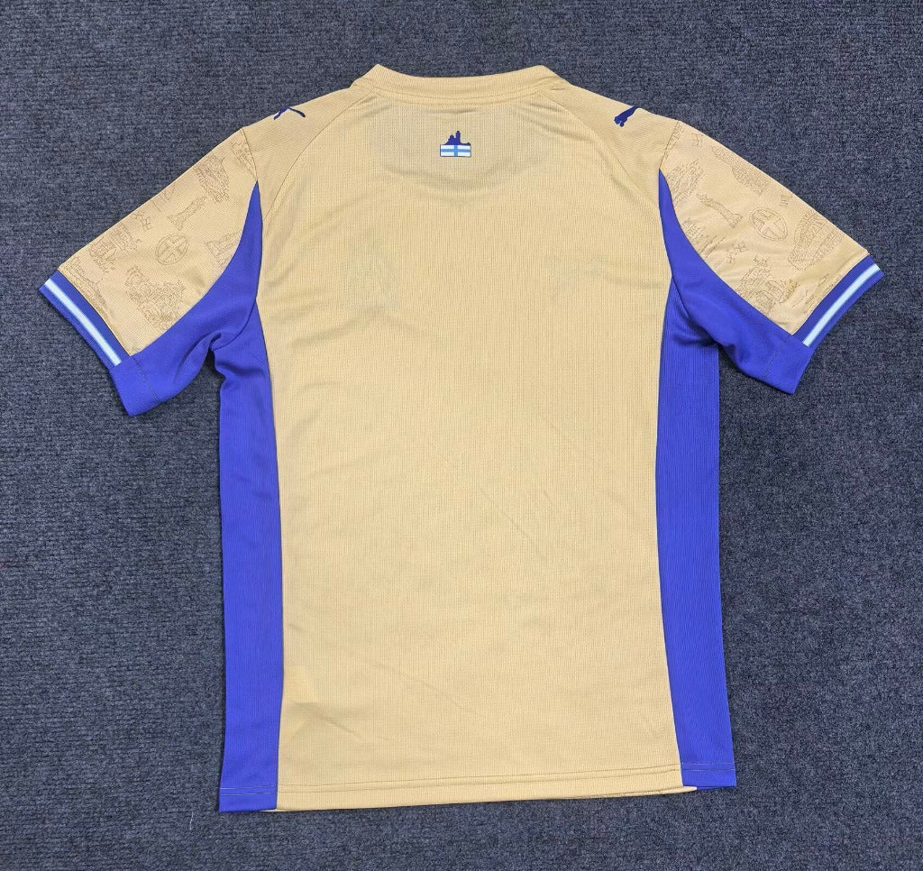 Marseille 25/26 Yellow/Blue Fourth Away Jersey