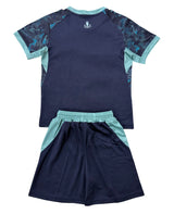 Marseille 26/27 Dark Navy/Sea Blue Away Kids Jersey Set