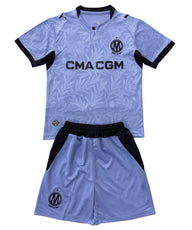 Marseille 26/27 Lavender/Navy 3rd Kids Jersey Set
