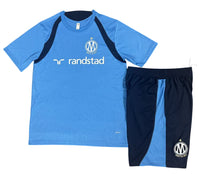 Marseille 26/27 Light Blue/Navy Training Kids Jersey Set