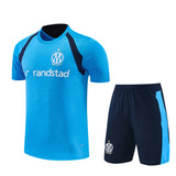 Marseille 26/27 Light Blue/Navy Training Kids Jersey Set