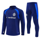 Marseille 26/27 Royal with Light Blue Training Tracksuit Set