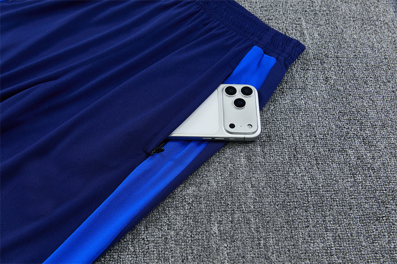 Marseille 26/27 Royal with Light Blue Training Tracksuit Set