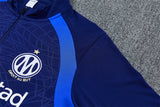 Marseille 26/27 Royal with Light Blue Training Tracksuit Set