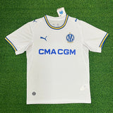 Marseille 26/27 White/Blue/Gold Home Jersey