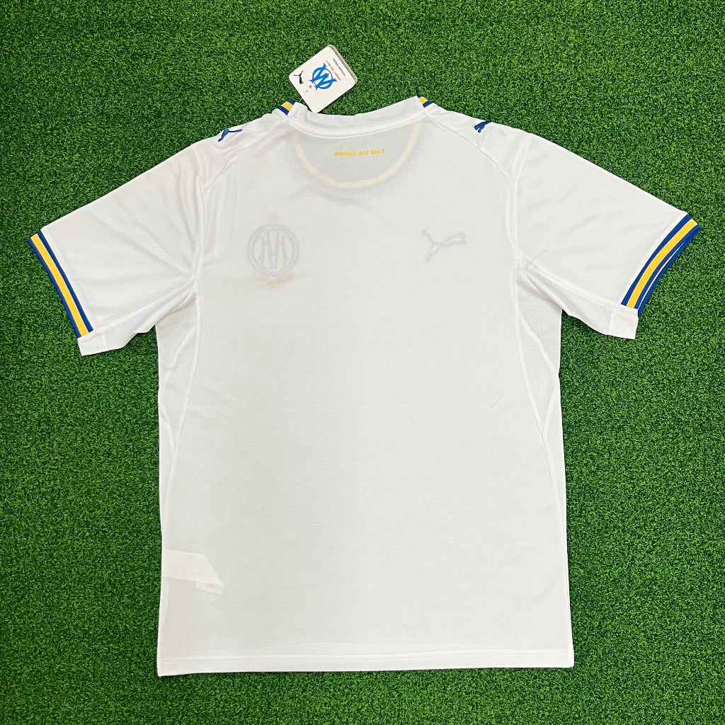 Marseille 26/27 White/Blue/Gold Home Jersey