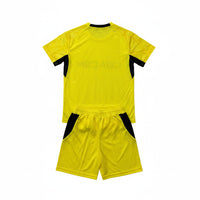 Marseille 26/27 Yellow/Black Goalkeeper Kids Jersey Set