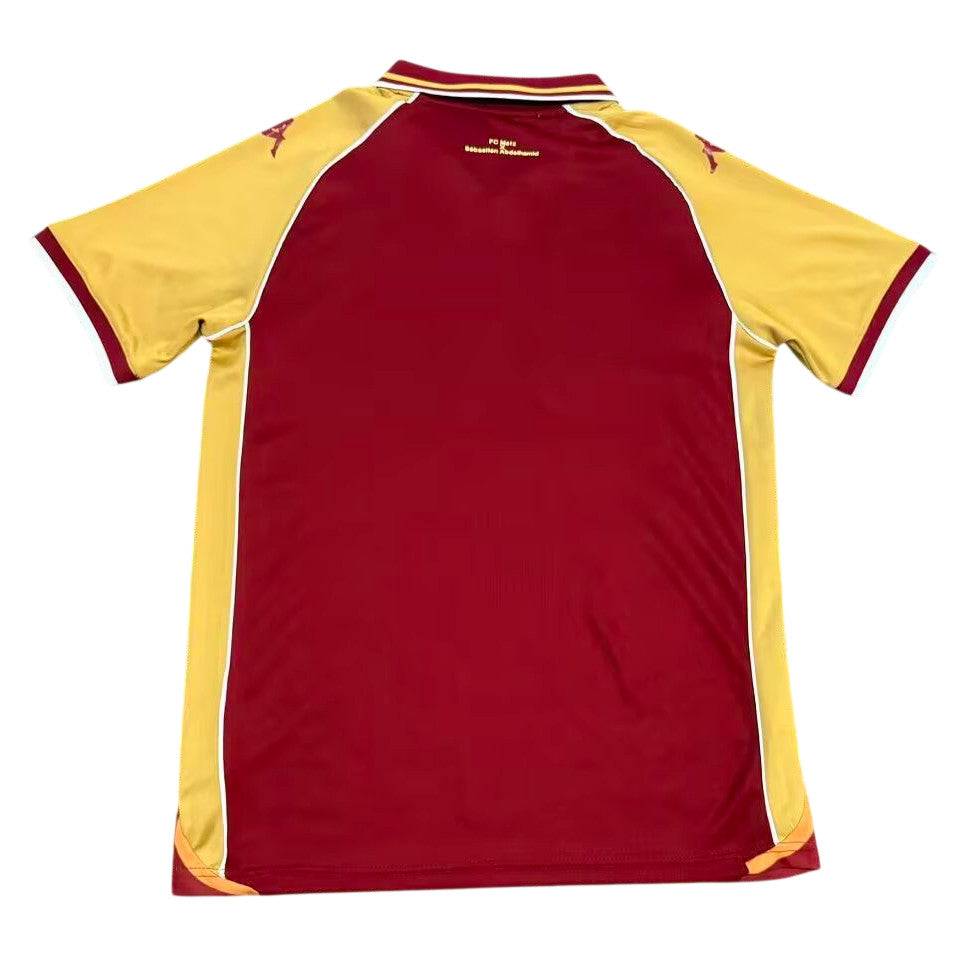 Metz 26/27 Red/Yellow/White Trim Home Jersey