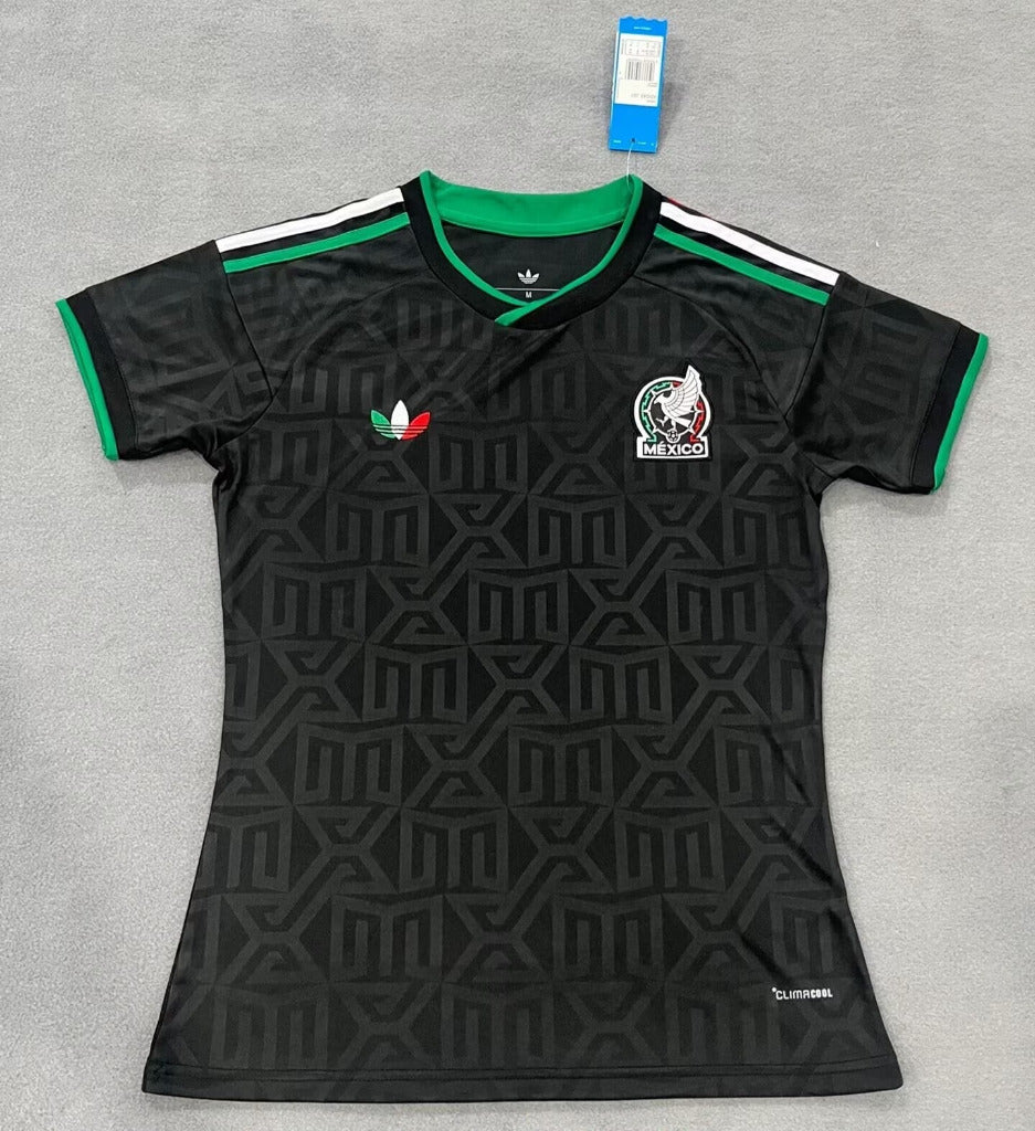 Mexican 2026 Black/Green World Cup 3rd Woman Jersey