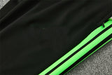 Mexican 26/27 Black/Semi Flash Green Training Tracksuit Set
