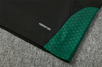 Mexican 26/27 Black/Semi Flash Green Training Tracksuit Set