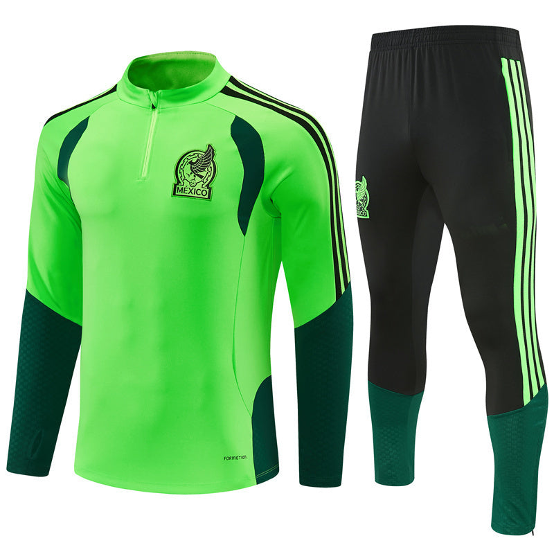 Mexican 26/27 Green/Dark Green/Black Training Tracksuit Set