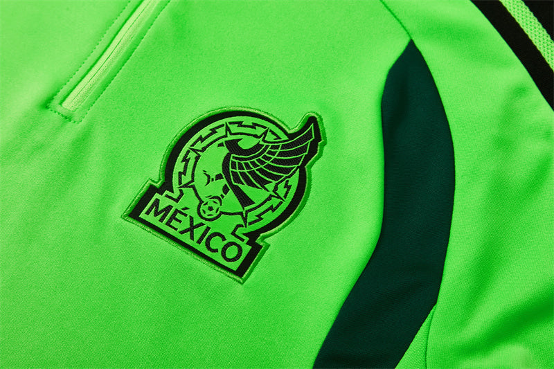 Mexican 26/27 Green/Dark Green/Black Training Tracksuit Set