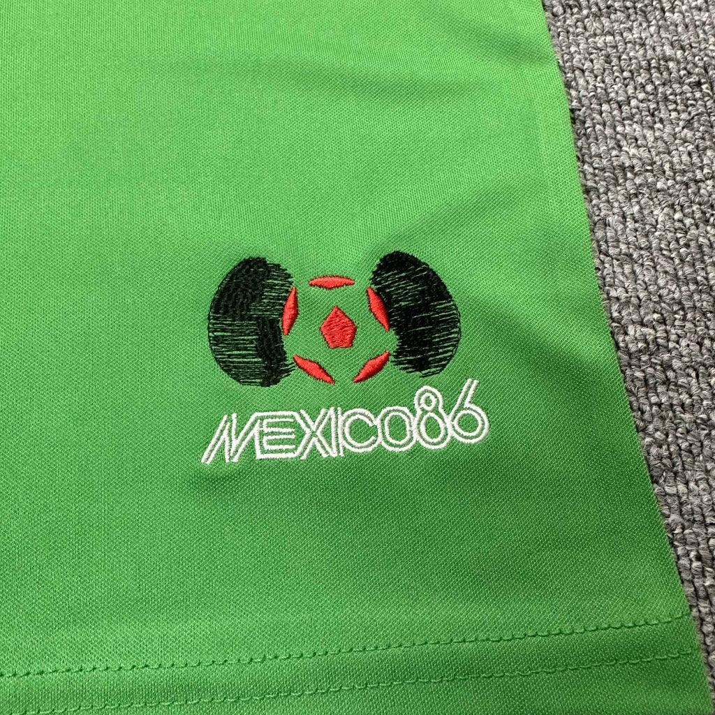 Mexico 1986 Vintage Retro Home Jersey