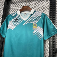 Mexico 1990 Vintage Retro Green/White Home Jersey