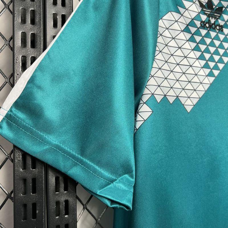 Mexico 1990 Vintage Retro Green/White Home Jersey