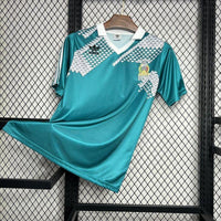 Mexico 1990 Vintage Retro Green/White Home Jersey