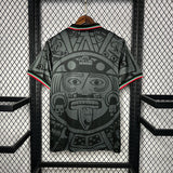 Mexico 1998 Vintage Retro Black Away Jersey