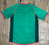 Mexico 2002 Retro Green/Red Home Jersey