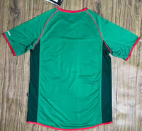 Mexico 2002 Retro Green/Red Home Jersey