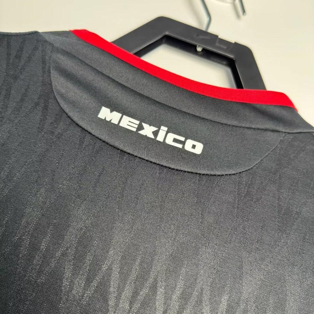 Mexico 2010 Vintage Retro Away Jersey