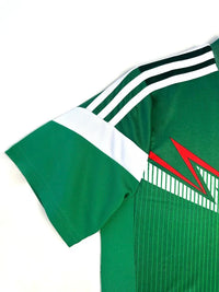 Mexico 2014 Vintage Retro Green Home Jersey
