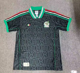 Mexico 2026 Black/Green Stripes Jersey