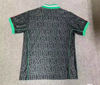 Mexico 2026 Black/Green Stripes Jersey