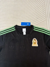 Mexico 2026 Black/Green Stripes Training Jersey