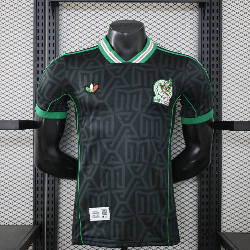 Mexico 2026 Black/Green Trim Player Version Jersey