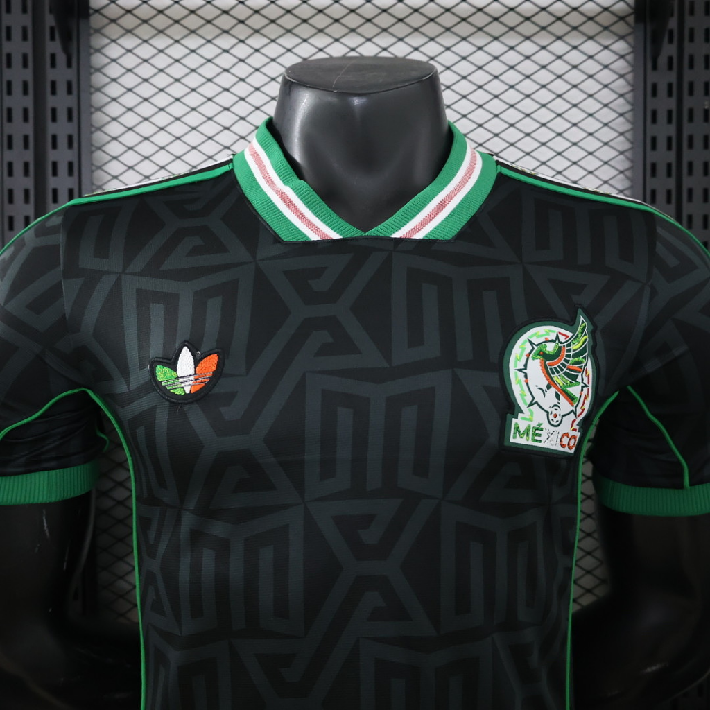 Mexico 2026 Black/Green Trim Player Version Jersey