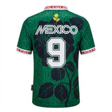 Mexico 2026 Green Dark Floral Rose Print Jersey