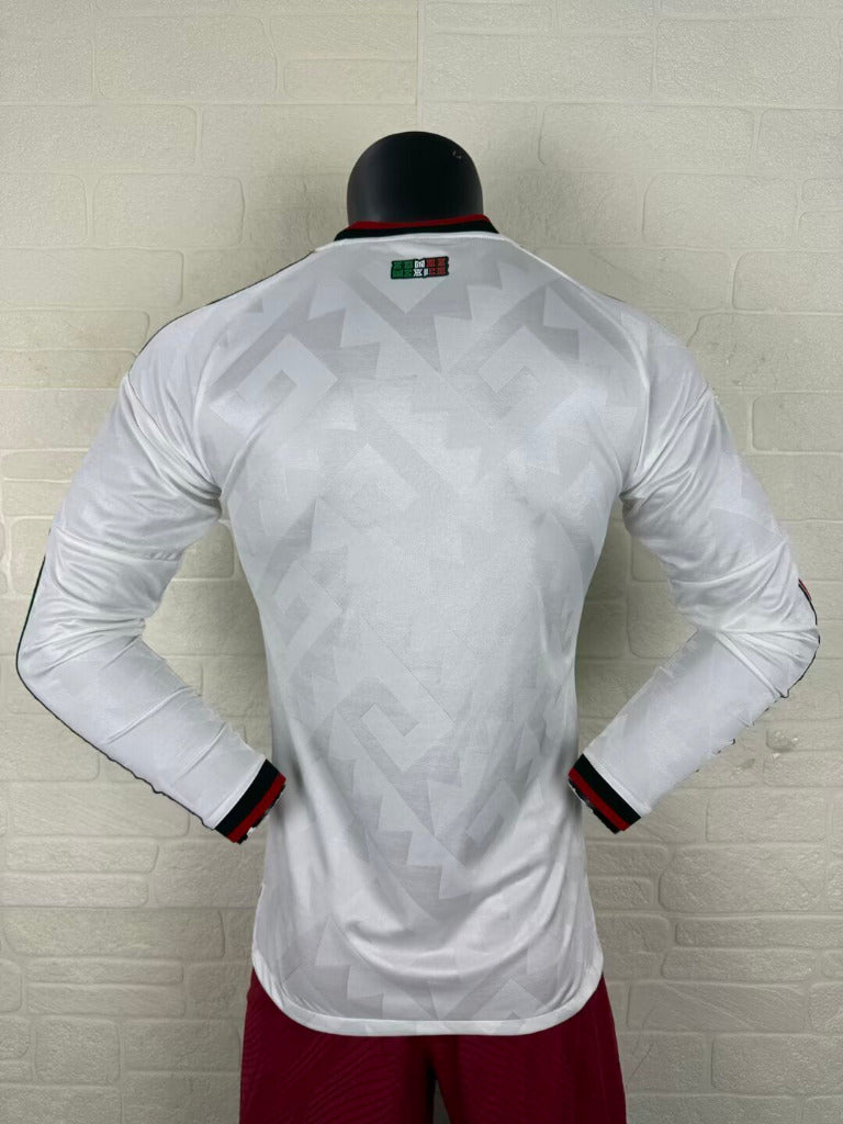 Mexico 2026 Grey Away Long Sleeves Player Version Jersey
