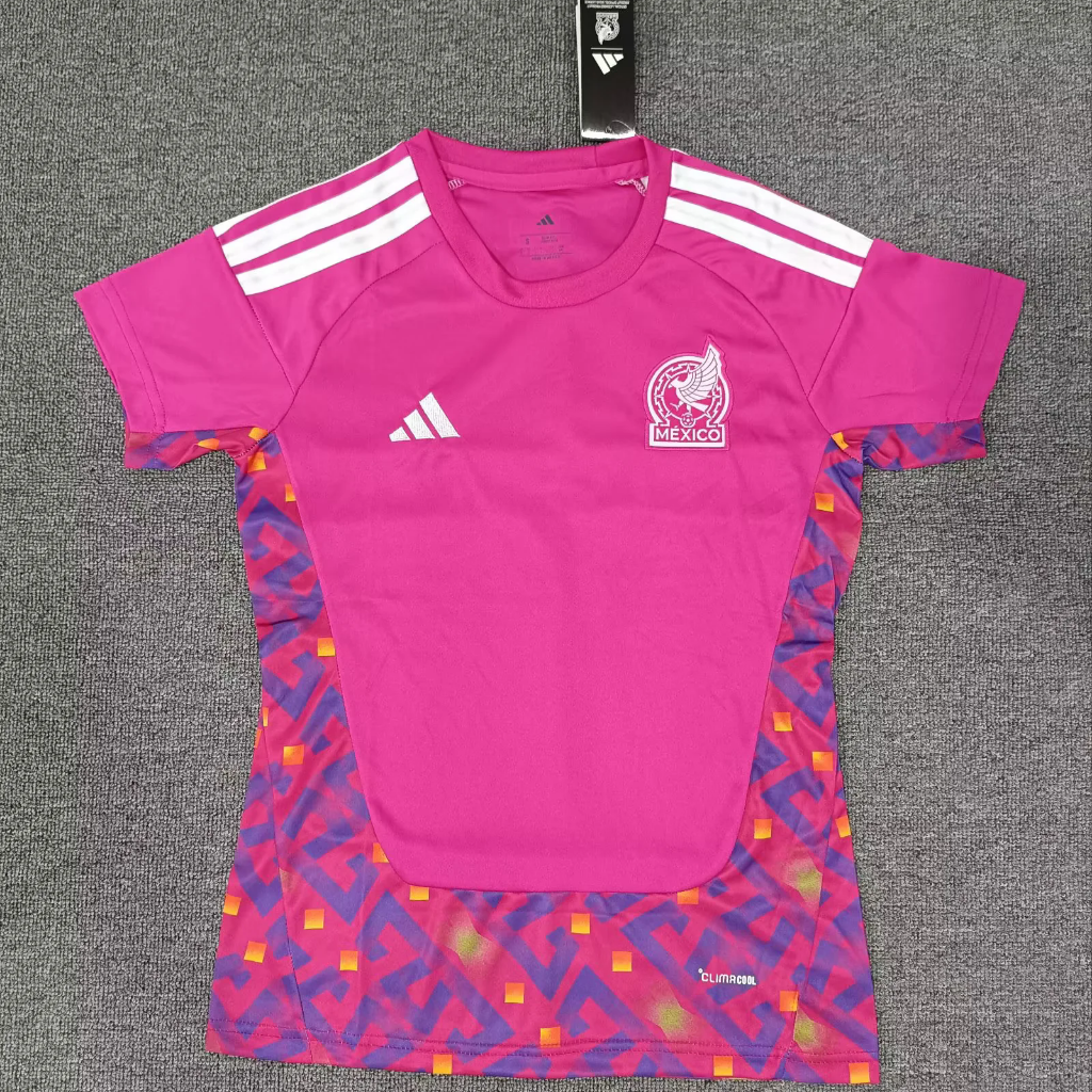 Mexico 2026 Pink Home Goalkeeper Women Jersey