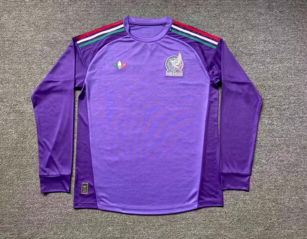 Mexico 2026 Purple Goalkeeper Long Sleeve Jersey