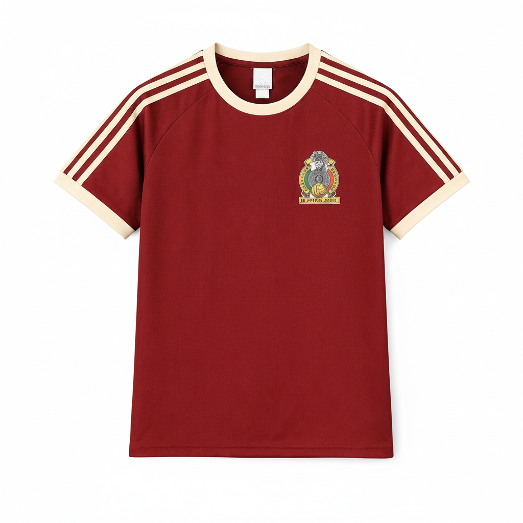 Mexico 2026 Red/Off-White 3 Stripes Jersey