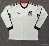 Mexico 2026 White Away Long Sleeve Jersey