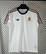 Mexico 2026 White/Black/Red Stripes Training Jersey
